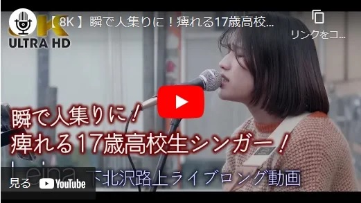 Leina 下北沢路上ライブ